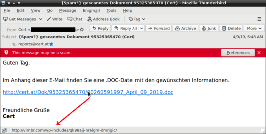 Emotet Malspam